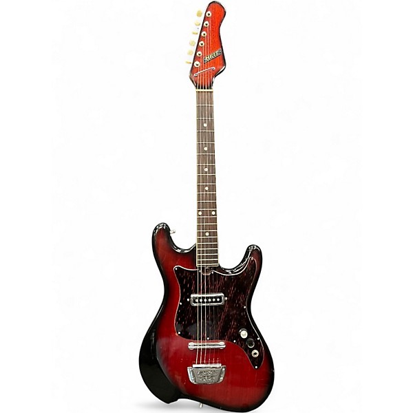 Used Heit deluxe Red Solid Body Electric Guitar