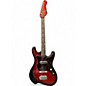 Used Heit deluxe Red Solid Body Electric Guitar thumbnail