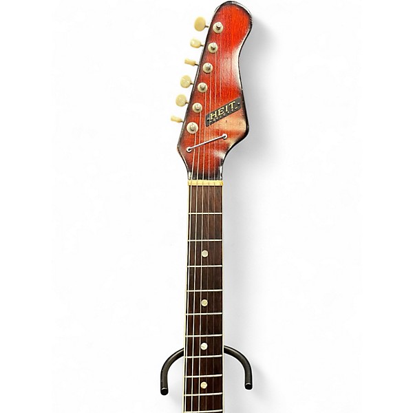 Used Heit deluxe Red Solid Body Electric Guitar