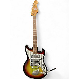 Used Tiesco del ray et311 Sunburst Solid Body Electric Guitar