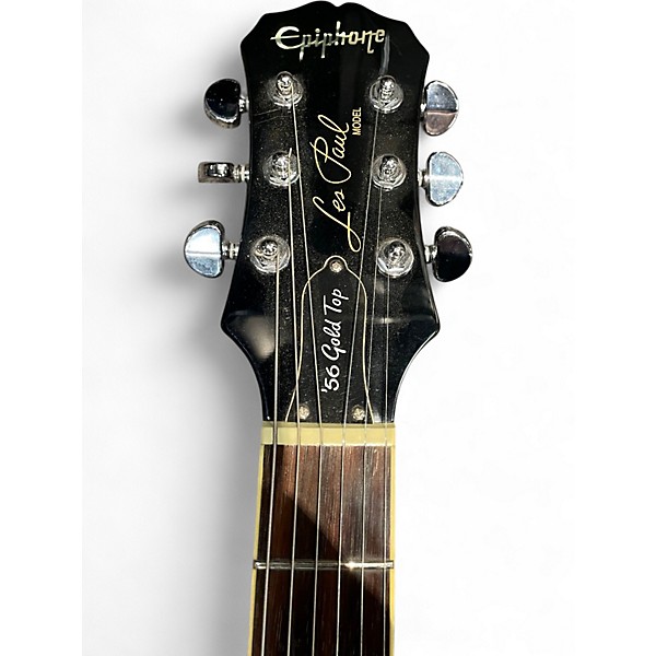 Used 2010s Epiphone Les Paul Special Gold Solid Body Electric Guitar