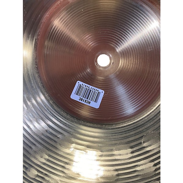 Used MEINL 18in HCS Crash Cymbal
