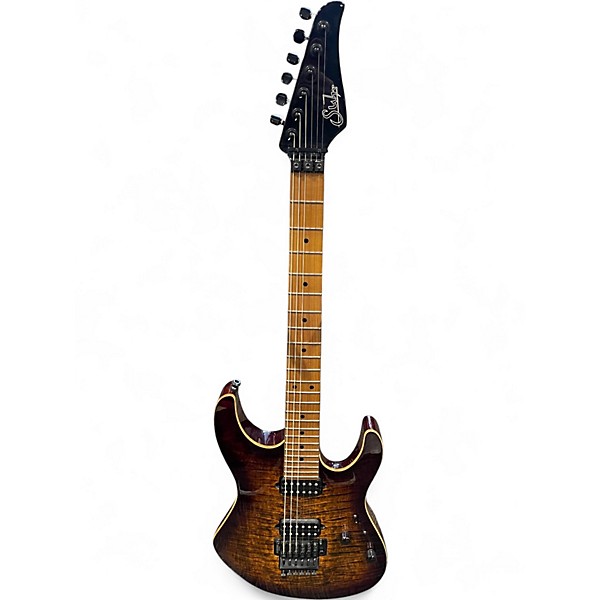 Used Suhr Modern Custom Flame Maple Bengal Burst Solid Body Electric Guitar