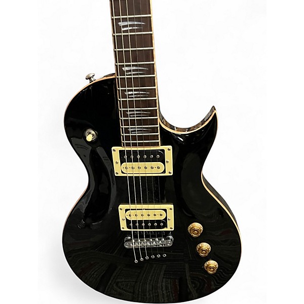 Used Mitchell MS400 Black Solid Body Electric Guitar