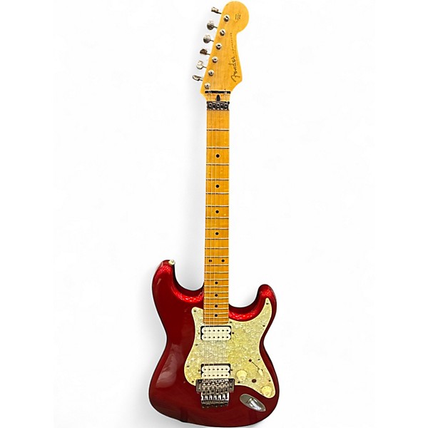 Used Fender ST-67 HRR MIJ Stratocaster Candy Apple Red Solid Body Electric Guitar