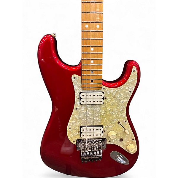 Used Fender ST-67 HRR MIJ Stratocaster Candy Apple Red Solid Body Electric Guitar