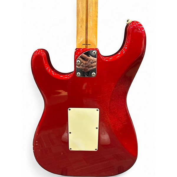 Used Fender ST-67 HRR MIJ Stratocaster Candy Apple Red Solid Body Electric Guitar
