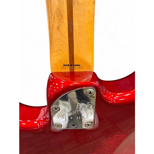 Used Fender ST-67 HRR MIJ Stratocaster Candy Apple Red Solid Body Electric Guitar