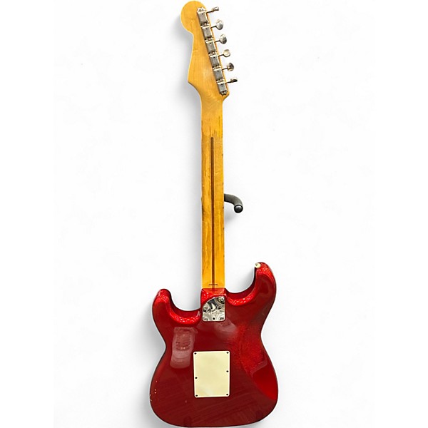 Used Fender ST-67 HRR MIJ Stratocaster Candy Apple Red Solid Body Electric Guitar