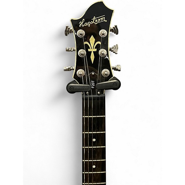 Used Hagstrom F20T Black Solid Body Electric Guitar