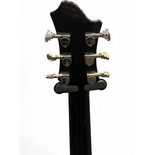 Used Hagstrom F20T Black Solid Body Electric Guitar