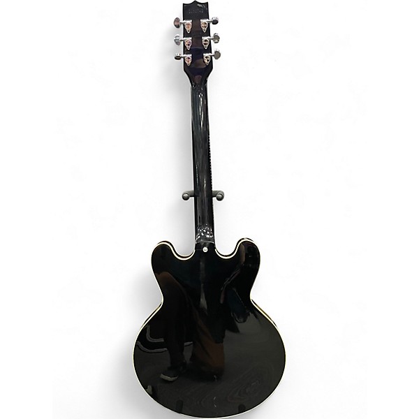 Used Heritage STDH-530 Ebony Hollow Body Electric Guitar