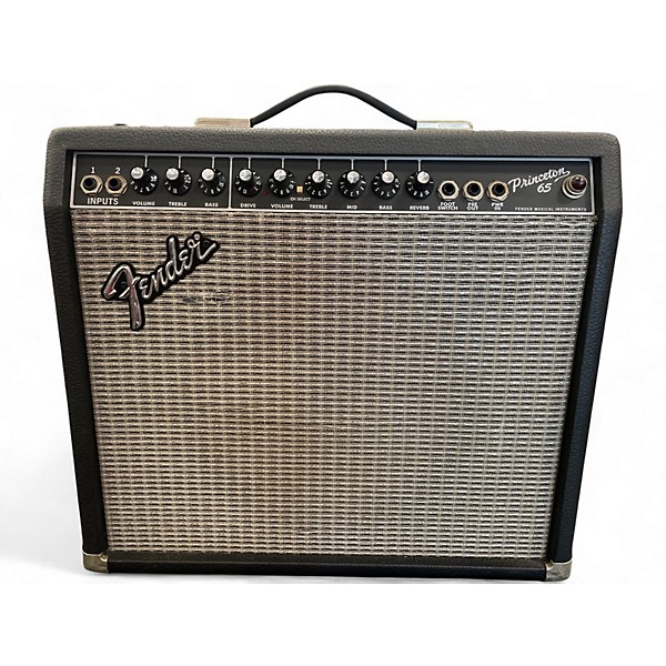 Used Fender Princeton 65 1x12 65W Guitar Combo Amp