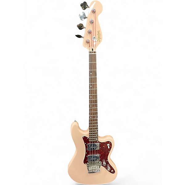Used Squier Limited Edition Paranormal Rascal™ Bass HH Shell Pink Electric Bass Guitar
