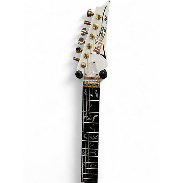 Used Ibanez JEM7VP White Solid Body Electric Guitar