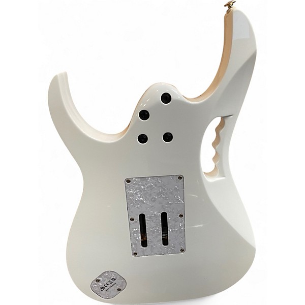 Used Ibanez JEM7VP White Solid Body Electric Guitar