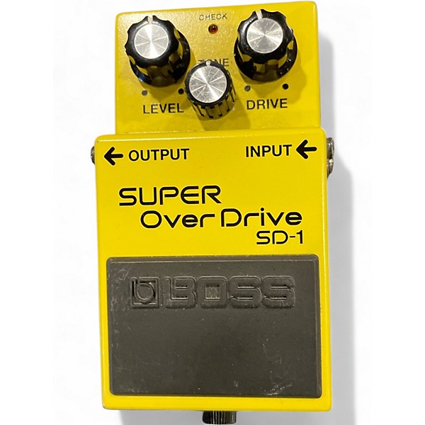 Used BOSS SD1 Super Overdrive Effect Pedal