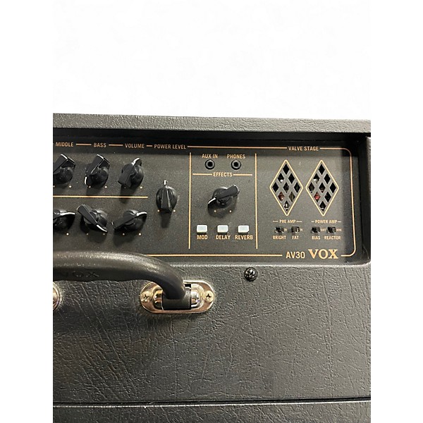 Used VOX AV30 30W 1x10 Analog Modeling Guitar Combo Amp