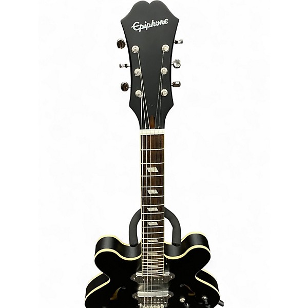 Used Epiphone casino worn Satin Black Hollow Body Electric Guitar