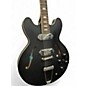 Used Epiphone casino worn Satin Black Hollow Body Electric Guitar
