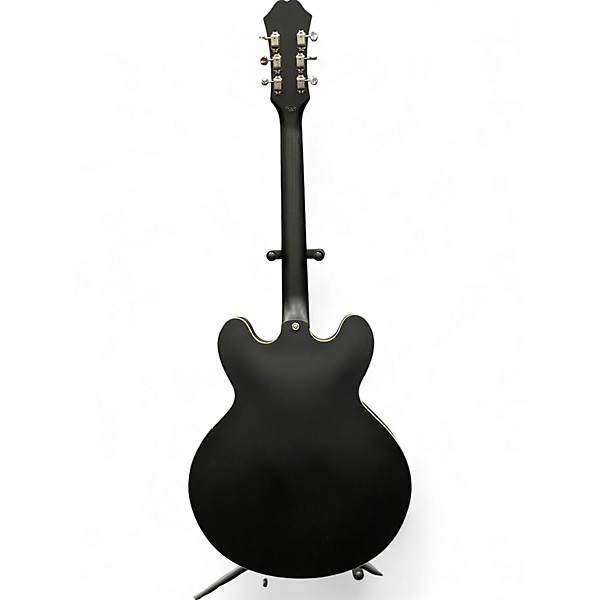 Used Epiphone casino worn Satin Black Hollow Body Electric Guitar