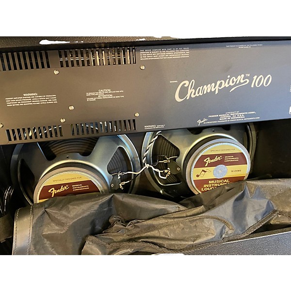 Used Fender Champion 100 Guitar Combo Amp