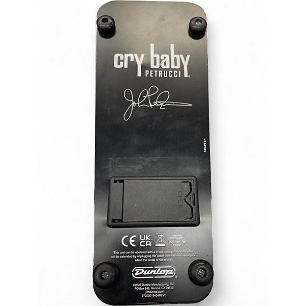Used Dunlop JP95 John Petrucci Cry Baby Wah Effect Pedal