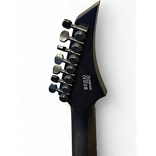 Used Solar Guitars E1.7FBB 7STR EVERTUNE Black Solid Body Electric Guitar