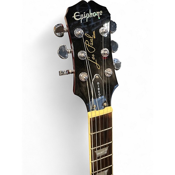 Used Epiphone Les Paul Standard 2 Color Sunburst Solid Body Electric Guitar