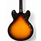 Used Epiphone Dot Deluxe Flametop 3 Tone Sunburst Hollow Body Electric Guitar