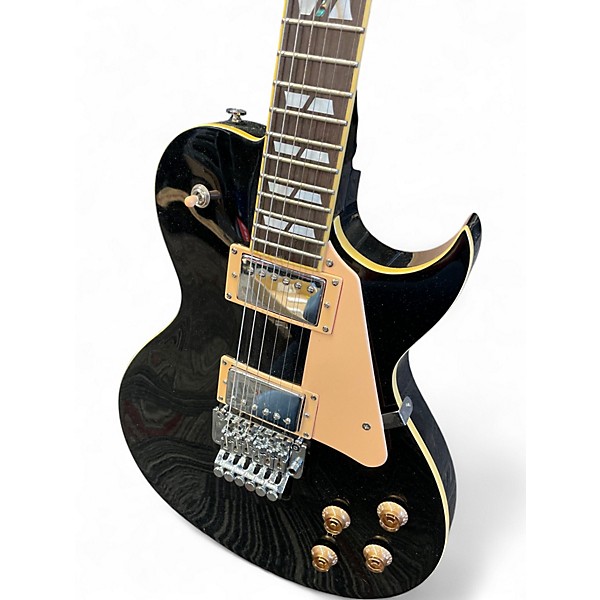 Used SX LP FR GUITAR Black Solid Body Electric Guitar