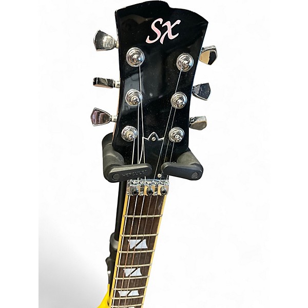 Used SX LP FR GUITAR Black Solid Body Electric Guitar