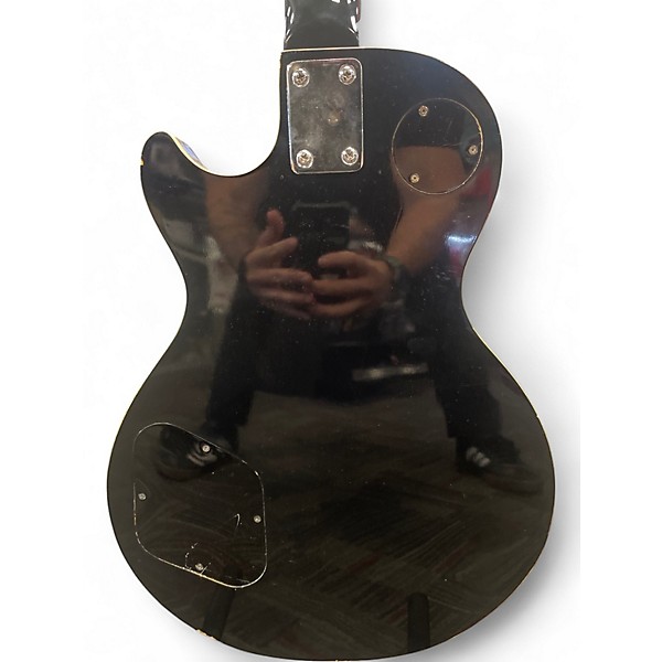 Used Sekova Single Cut Black Solid Body Electric Guitar