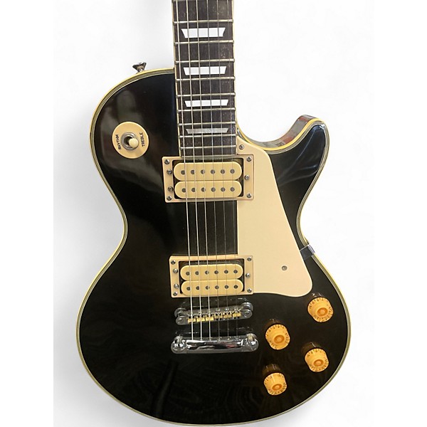 Used Cort Single Cut  Black Solid Body Electric Guitar