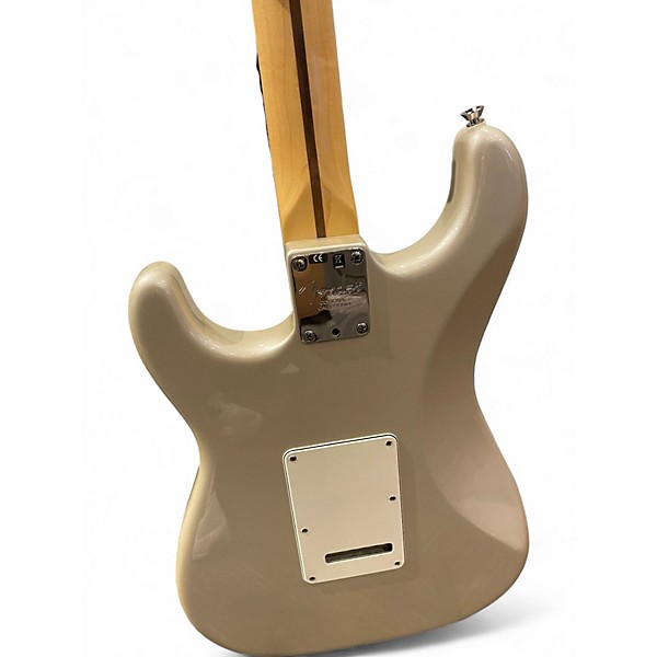 Used Fender American Standard Stratocaster Silver Sparkle Solid Body Electric Guitar