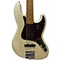 Used Fender Player Plus Jass Bass Olympic Pearl Electric Bass Guitar