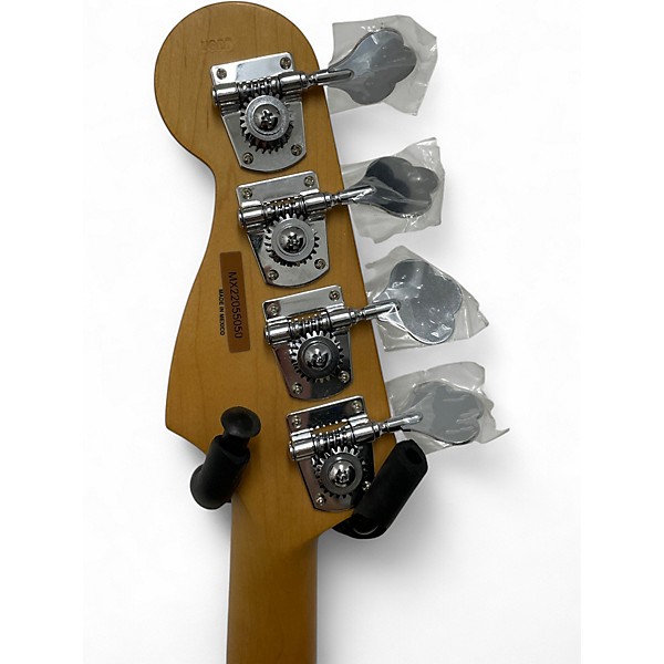 Used Fender Player Plus Jass Bass Olympic Pearl Electric Bass Guitar
