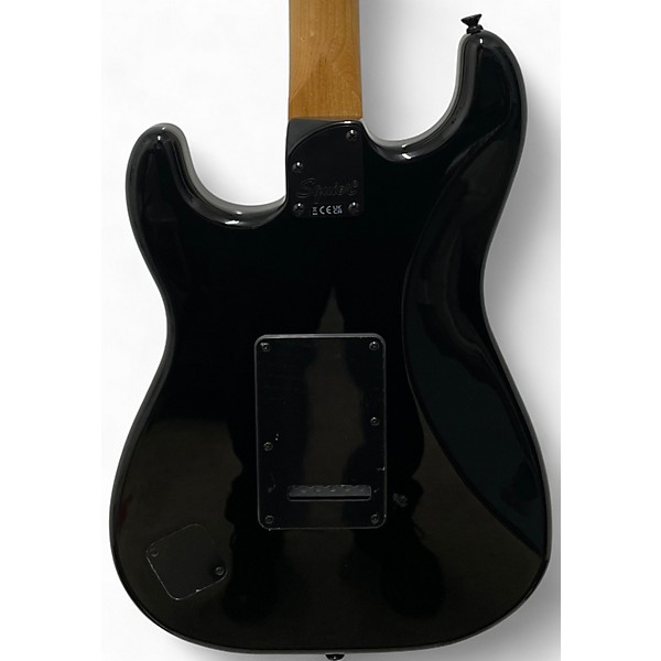 Used Squier Contemporary Stratocaster Black Solid Body Electric Guitar