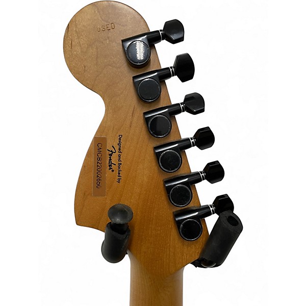 Used Squier Contemporary Stratocaster Black Solid Body Electric Guitar
