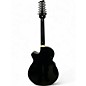 Used Stagg SA40MJCFI Black 12 String Acoustic Electric Guitar