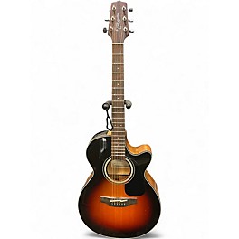 Used Takamine GF30CE 3 Color Sunburst Acoustic Guitar
