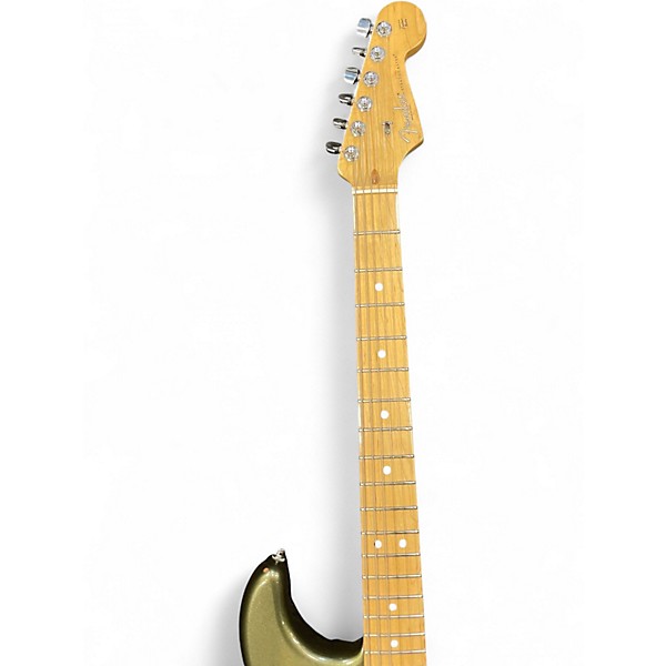 Used Fender American Standard Stratocaster Jade Pearl Metallic Solid Body Electric Guitar