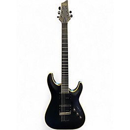 Used Schecter Guitar Research Blackjack ATX Satin Black Solid Body Electric Guitar