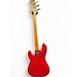 Used Squier 40th anniversary 40th precision Satin Red Electric Bass Guitar