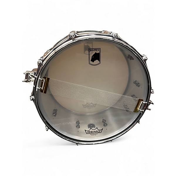 Used Mapex 6.5in Black panther Atomizer Chrome Drum