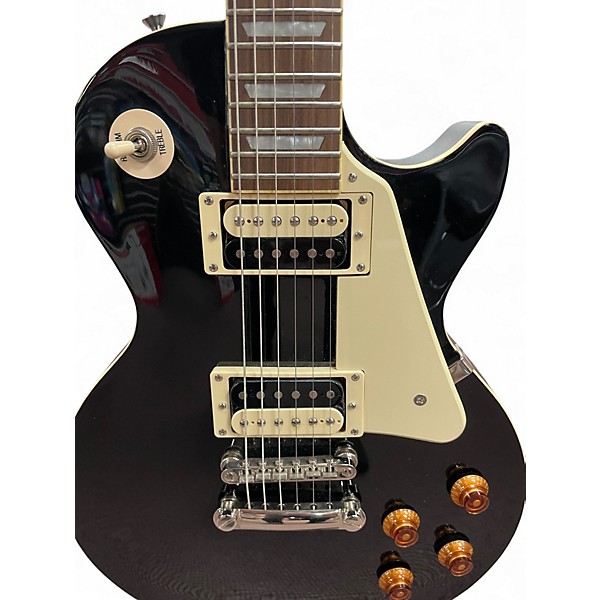 Used Epiphone Les Paul Traditional PRO II Black Solid Body Electric Guitar