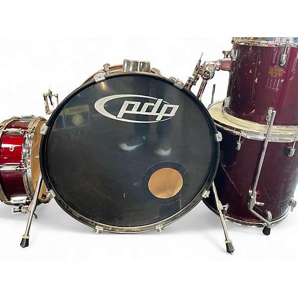 Used PDP by DW 5 Piece EZ RED Drum Kit