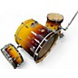 Used Pearl 4 Piece Export sunburst Drum Kit