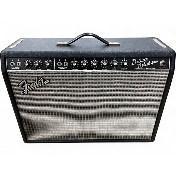 Used 2013 Fender 1965 Reissue Deluxe Reverb 22W 1x12 Tube Guitar Combo Amp