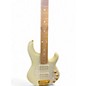 Used Ernie Ball Music Man Stingray HH 5 String white and gold Electric Bass Guitar